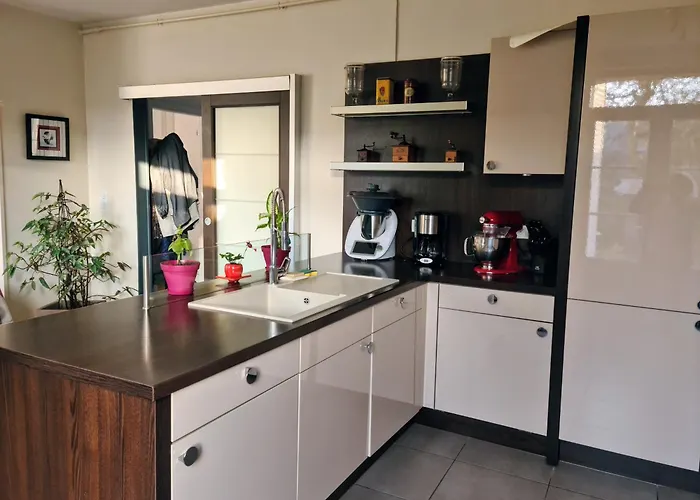 Quarto em Acomodações Particulares Chez Fabienne Et Olivier, Privative Avec Sdb Et Wc, Baie Du Mont Saint Michel